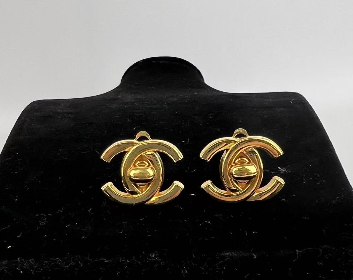 中古】CHANEL シャネル ココマーク アクセサリー イヤリング