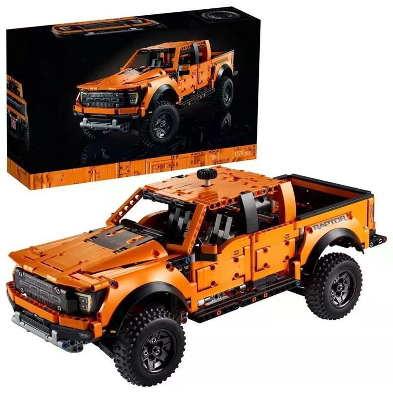 フォード 猛禽 F150 ブロック クロスカントリーカー ピックアップカー モデル 1379pcs おもちゃ 玩具 知育玩具 男の子 女の子 子供 組み立て 学習玩具 クリスマス プレゼント 入学 お祝い