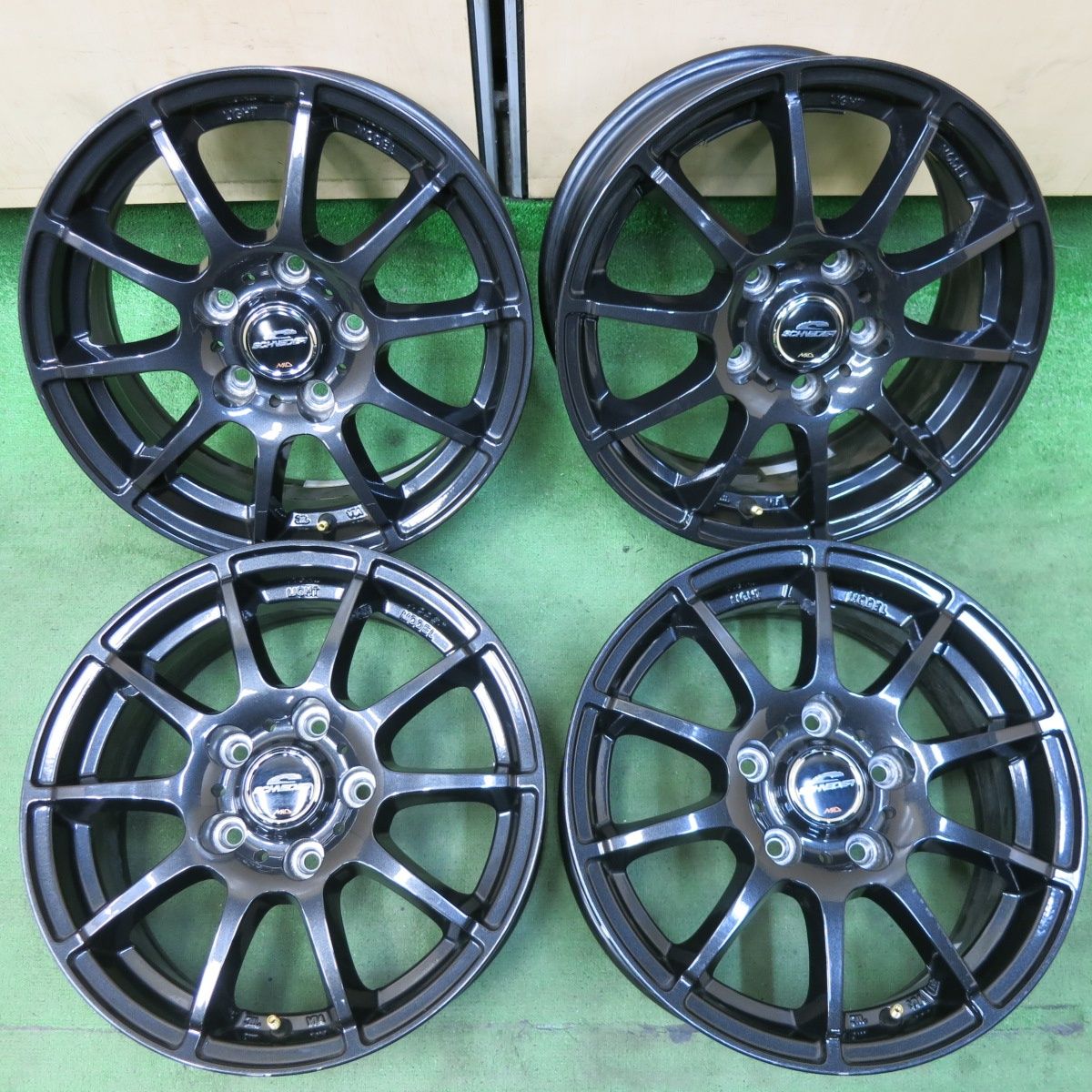 送料無料] 4本価格☆SCHNEIDER MiD シュナイダー マルカ 15インチ 15 