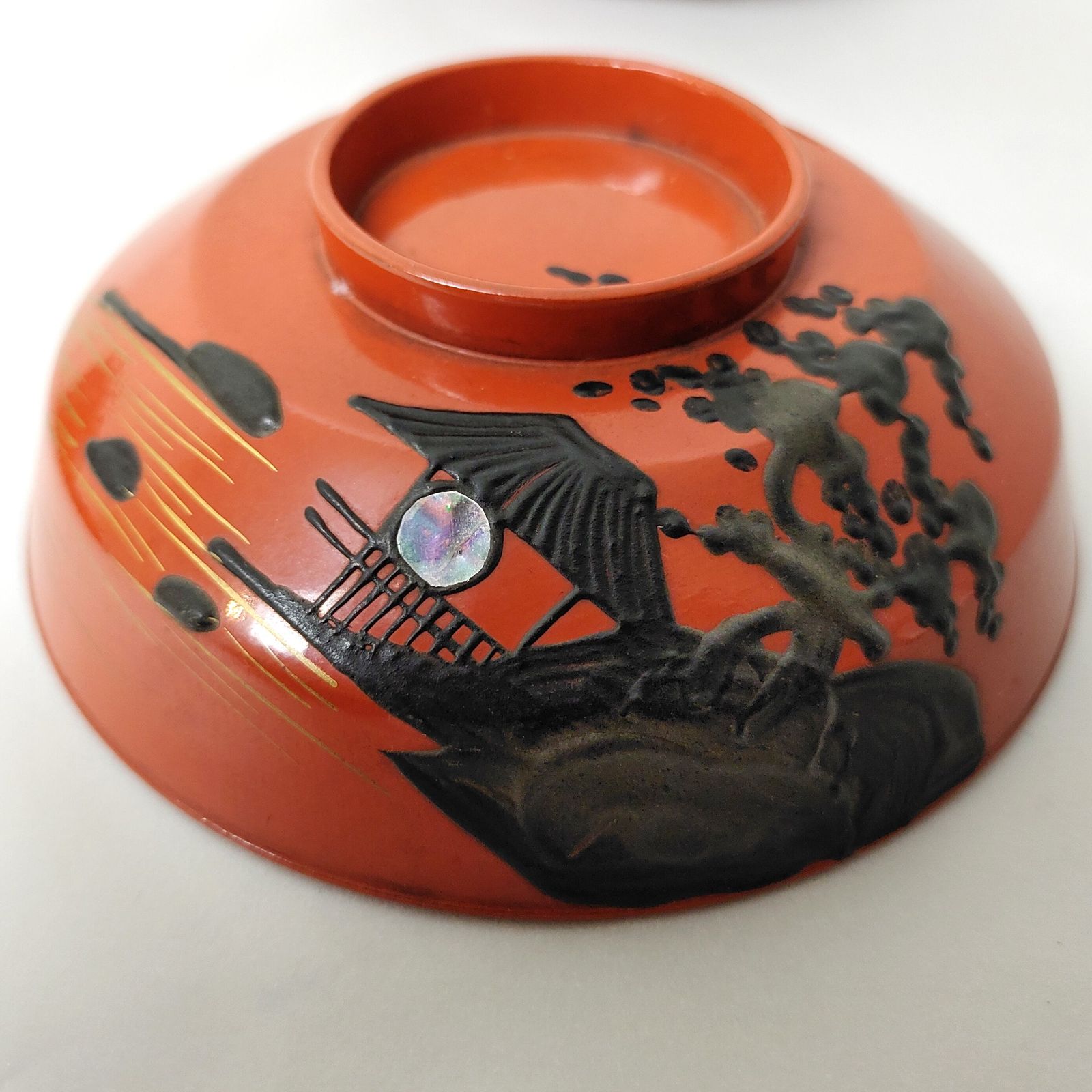 漆器　お椀　セット　骨董品　5客セット 漆器 お椀 セット 骨董品 5客セット