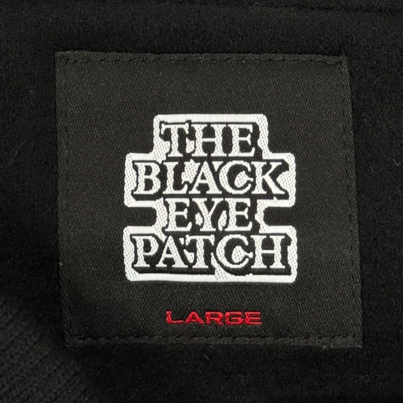 新品 BlackEyePatch 取扱注意 Kanji Logo HWC Label Varsity Jacket 