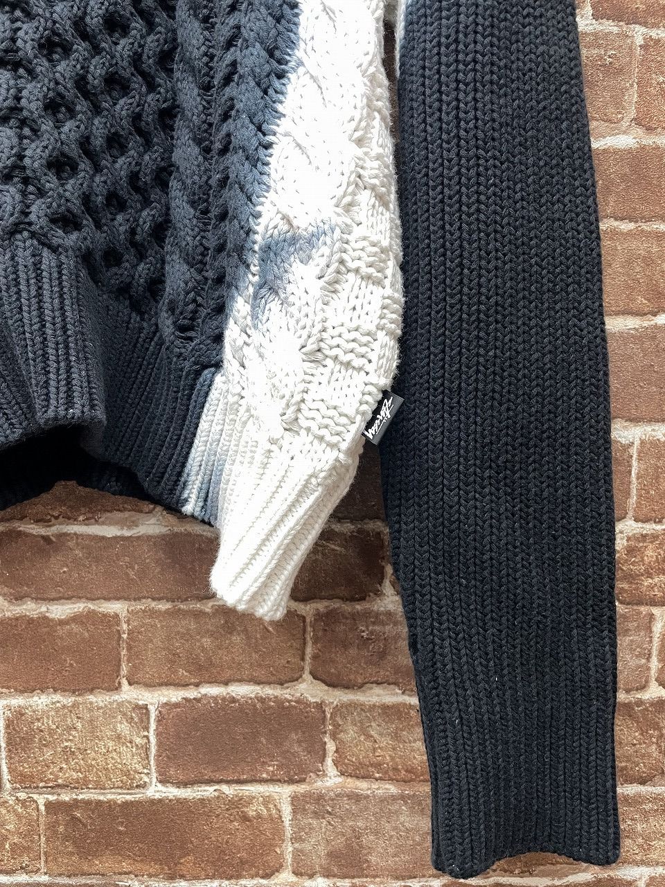 STUSSY 23aw Tie Dye Fisherman sweater ステューシー