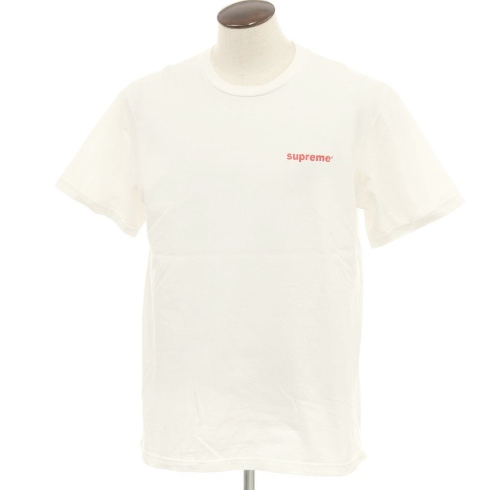 シュプリーム Supreme 2024年秋冬 Fuck Money Tee コットン クルーネック 半袖Ｔシャツ ホワイト【サイズL】【メンズ】