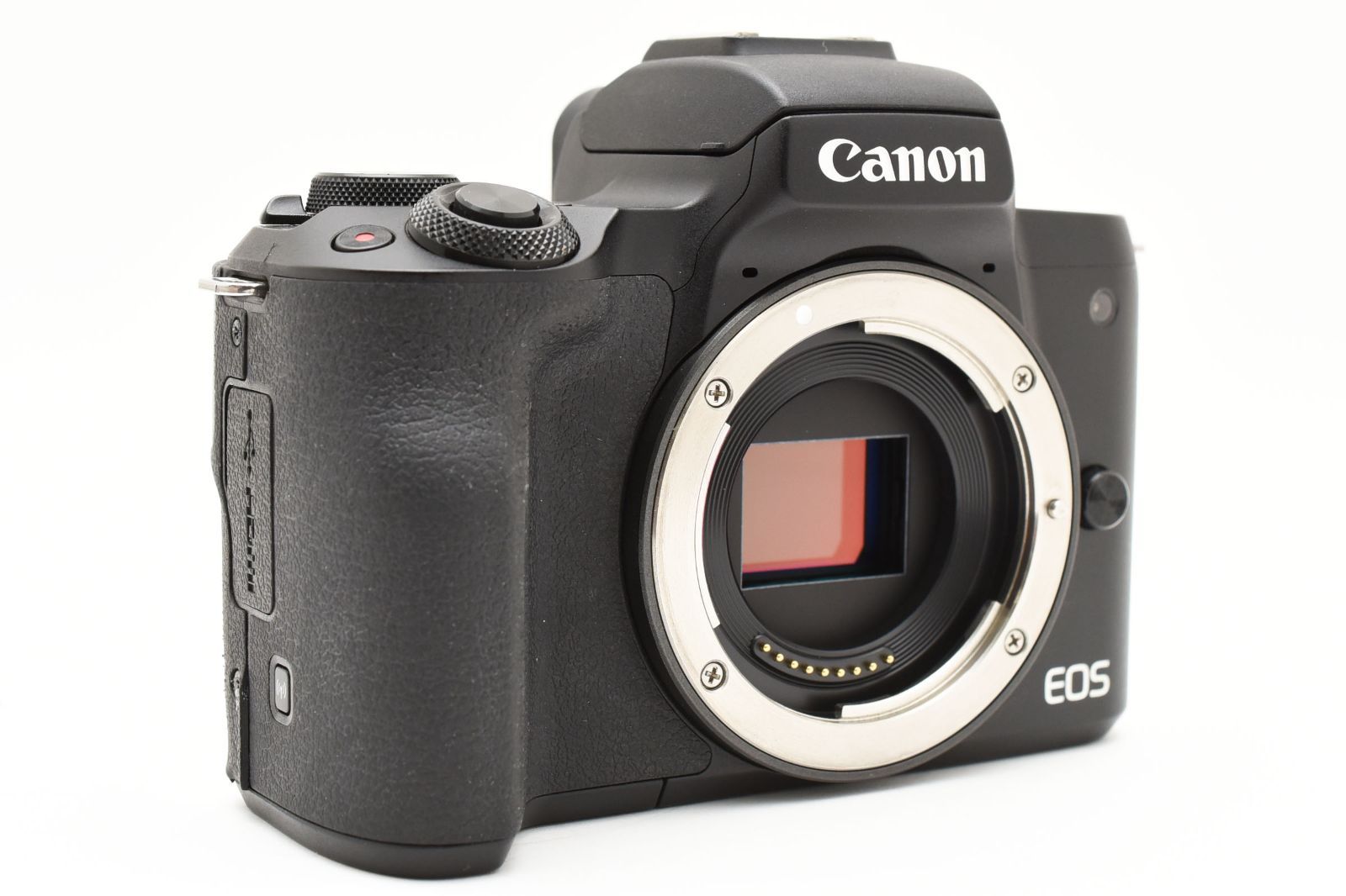 良品] Canon キャノン EOS Kiss M 黒 ブラック ボディ ミラーレス一眼