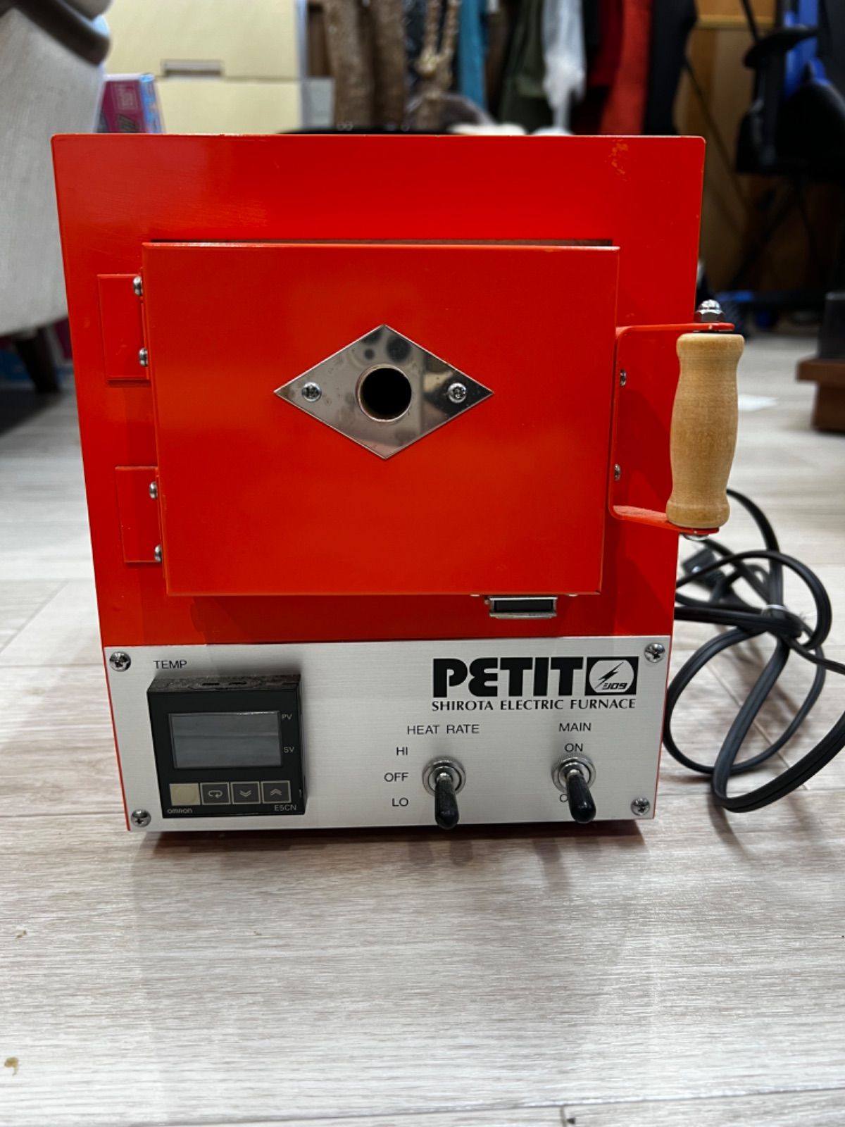 美品】シロタ 城田電気炉材 PETIT スーパー プチ 小型電気窯 美品】シロタ 城田電気炉材 PETIT スーパー プチ 小型電気窯