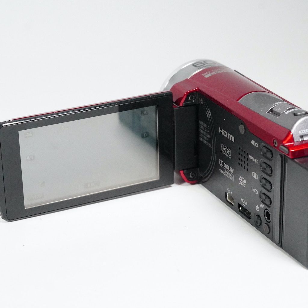 JVC Victor Everio GZ-HM177-R レッド 動作OK 返金保証 /2161