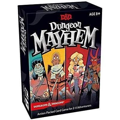 【メルカリ便】 (ダンジョンズu0026ドラゴンズ) Dungeon Mayhem(ダンジョンメイヘム) カードゲーム 24人でプレイ カード120枚 英語版