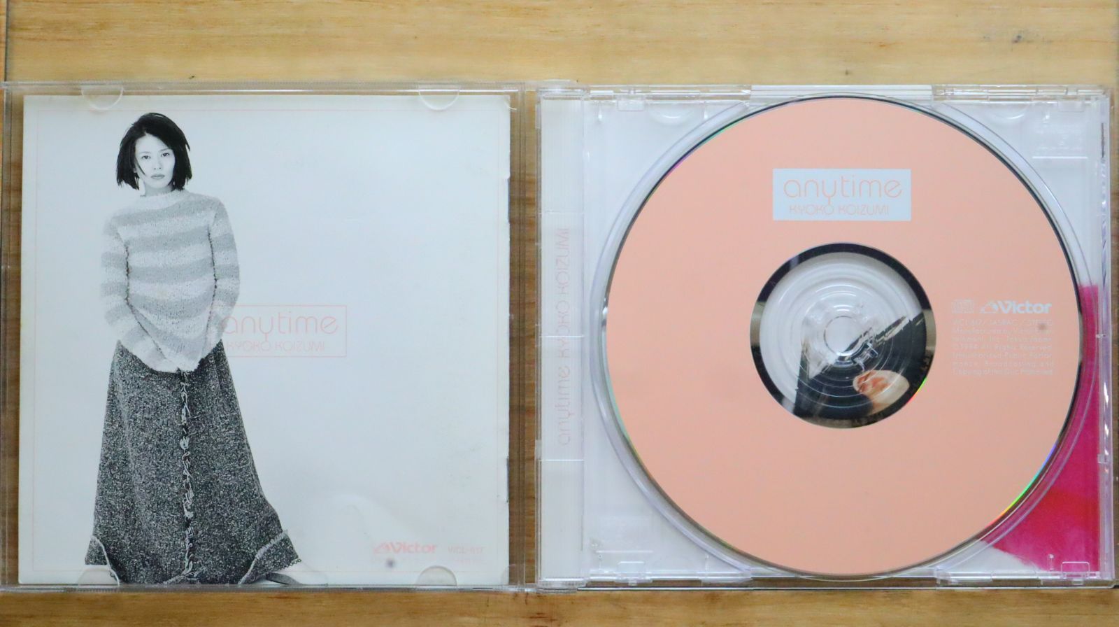 国内盤CD☆小泉今日子/Kyoko Koizumi□ ANYTIME 【VICL617