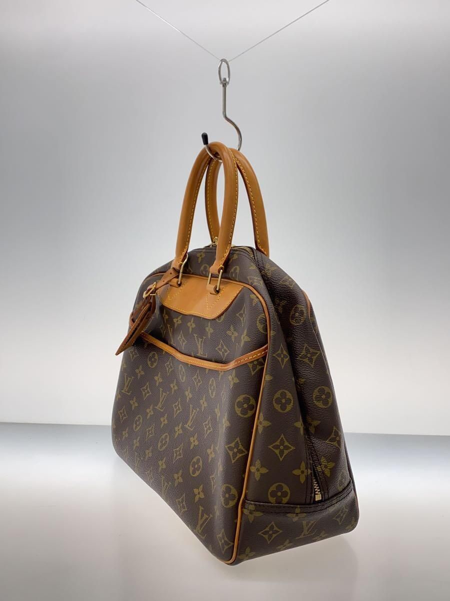 LOUIS VUITTON 2)ボーリング・ヴァニティ(ドーヴィル)_モノグラム・キャンバス_BRW PVC ブラウン M47270 - メルカリ