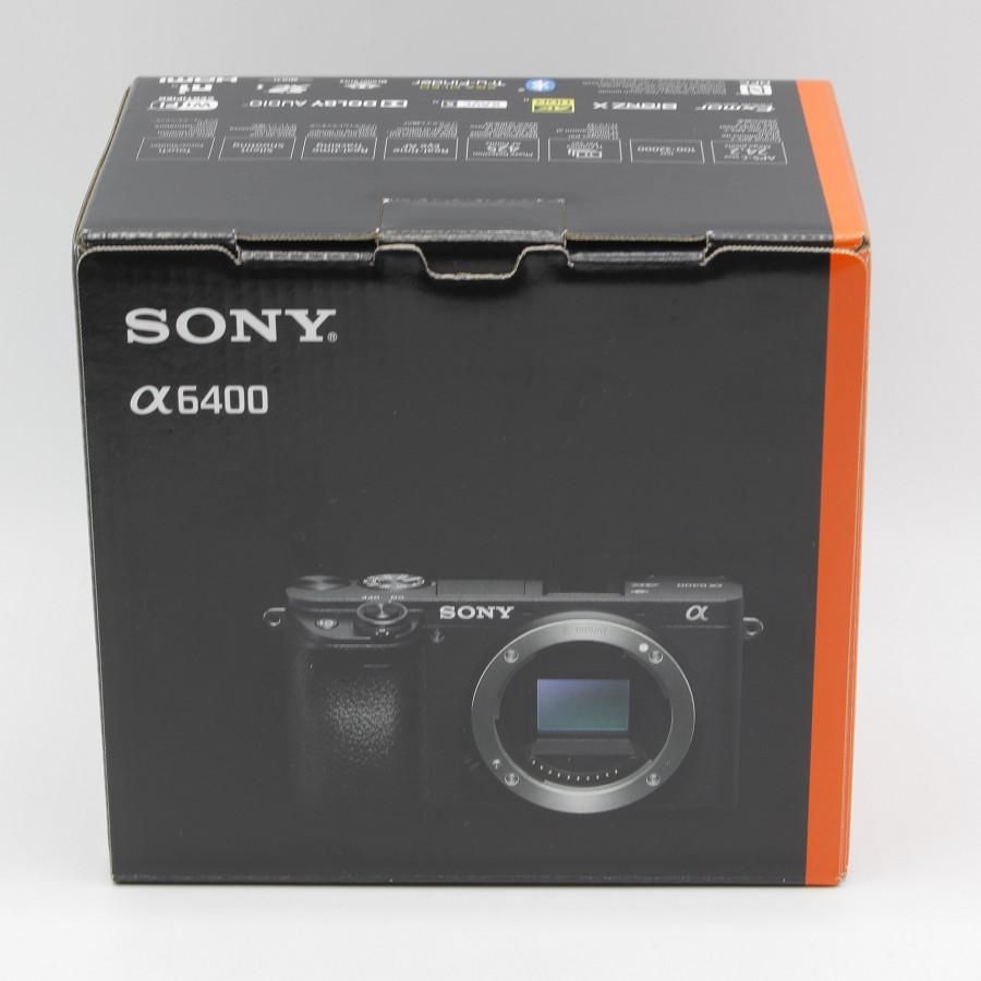 美品】SONY α6400 ILCE-6400 ボディ シルバー ミラーレス一眼カメラ