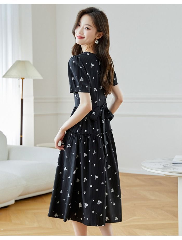 ワンピース レディース ドレス シフォンワンピース 夏ワンピース