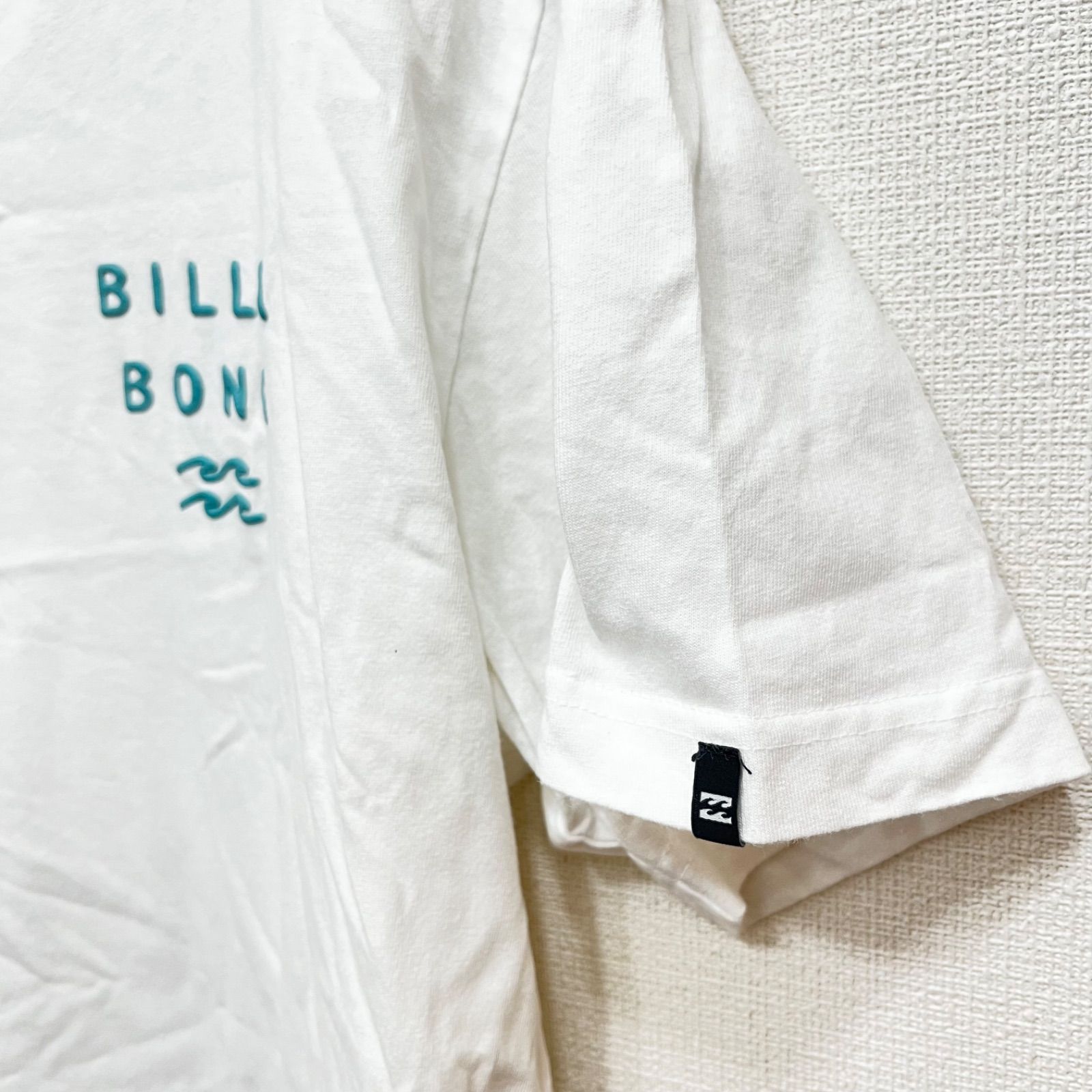 【古着】BILLA BONG ビラボン 両面プリントあり ホワイト 白 L 半袖 メンズ Tシャツ アメカジ サーフ