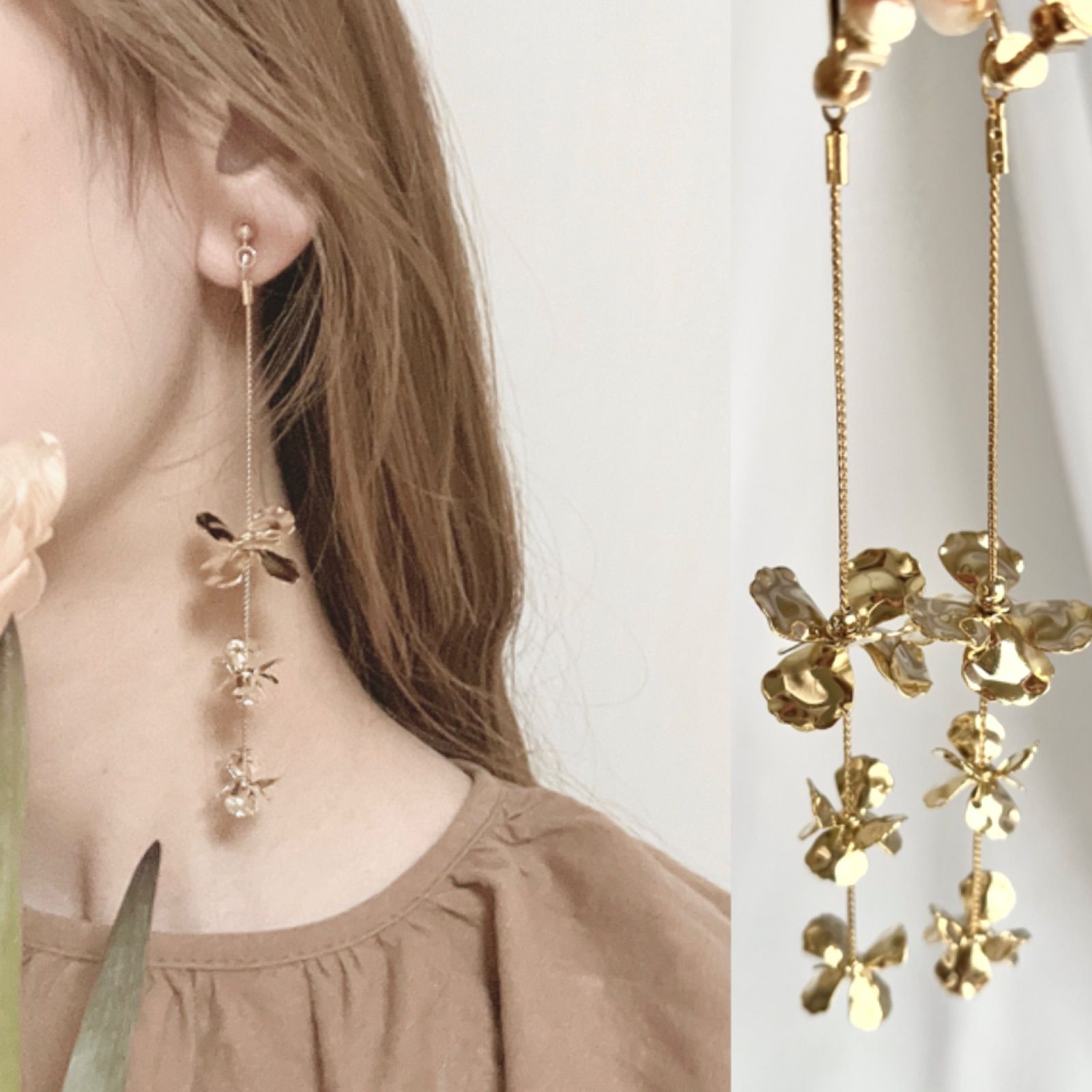 sweetpea シンプルピアス