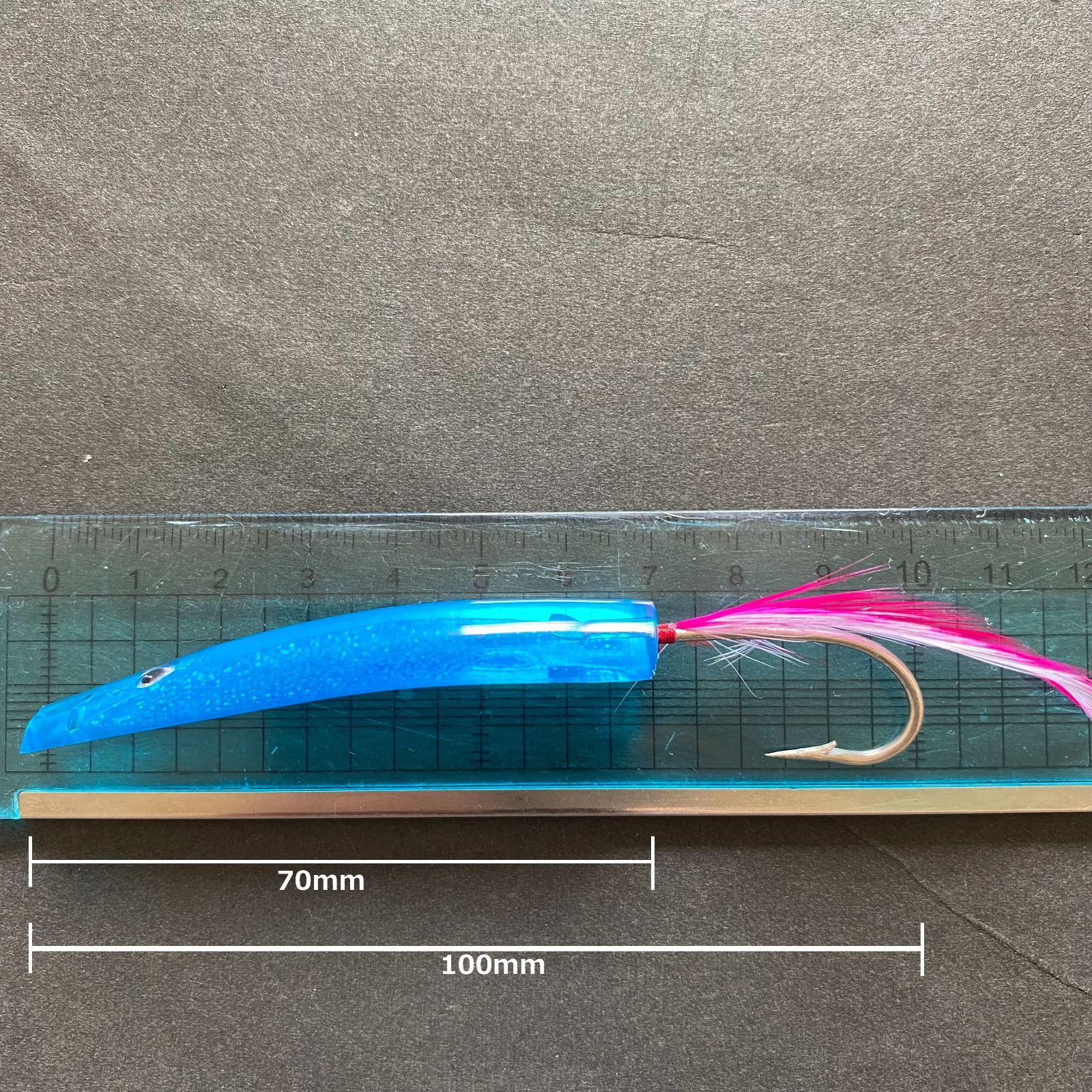 弓角 70mm(全長100㎜)5色 10本 サーフ トローリング 青物 ルアー - メルカリ