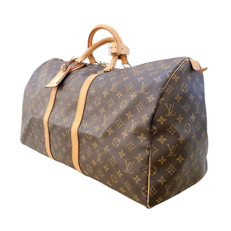 ルイ・ヴィトン LOUIS VUITTON キーポル55 M41424 ブラウン モノグラムキャンバス モノグラム レディース ボストンバッグ -  メルカリ