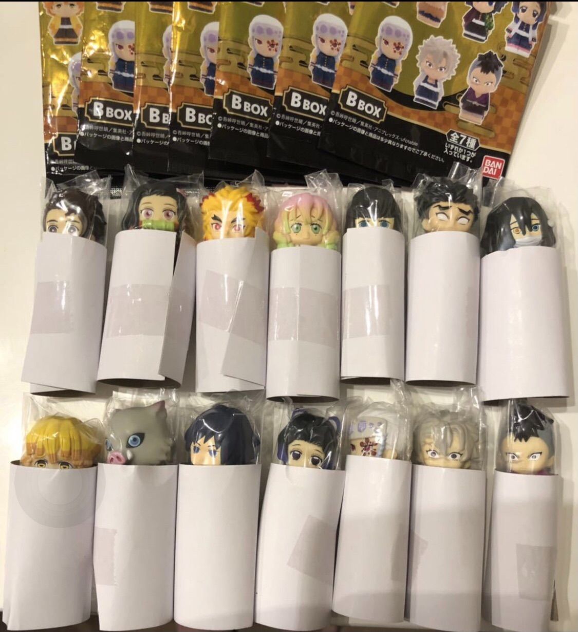 鬼滅の刃　ソフビィ　14種セット　フルコンプセットAbox Bboxコンプリート 鬼滅の刃 ソフビィ 14種セット フルコンプセットAbox Bboxコンプリート