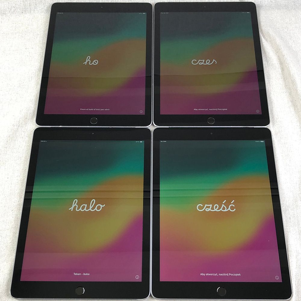 ◆ジャンク品 本体のみ◆ 4点セット Apple iPad 第6世代 Wi-Fi Cellular 128GB A1954 目立つキズ 不具合あり |TL-JUNK-250749