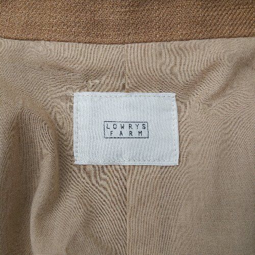 ◇ ⊇ LOWRYS FARM ローリーズファーム コットン、リネン混 長袖 