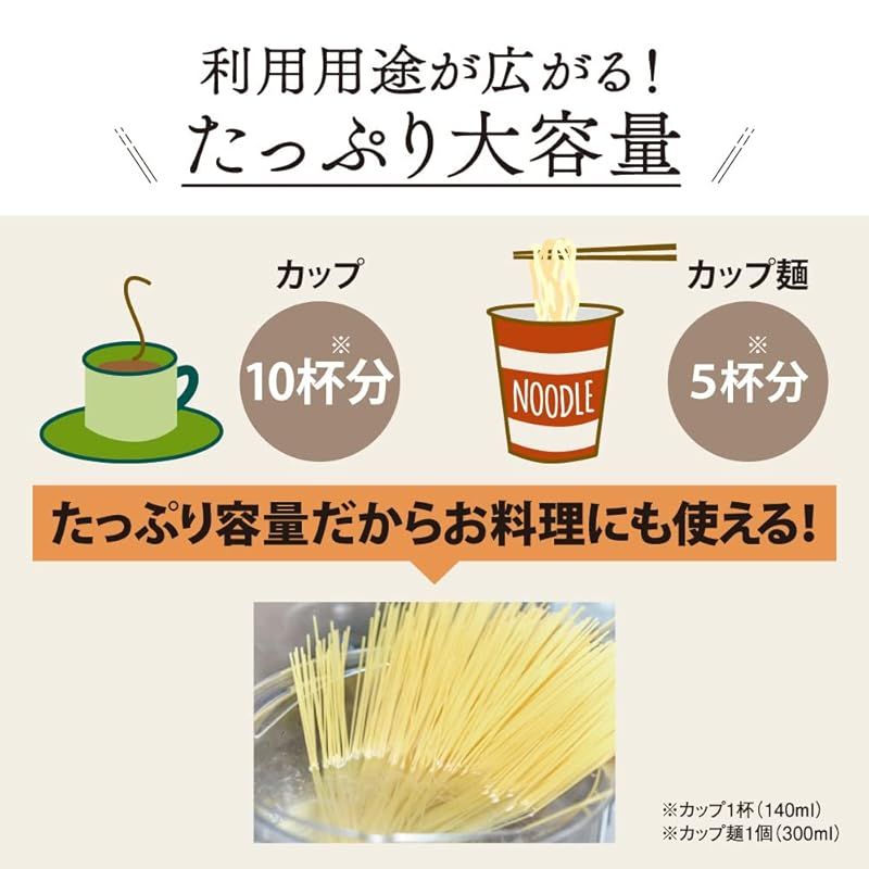 象印マホービン 電気ケトル 1.5L スレートブラック CK-VA15-BM 1