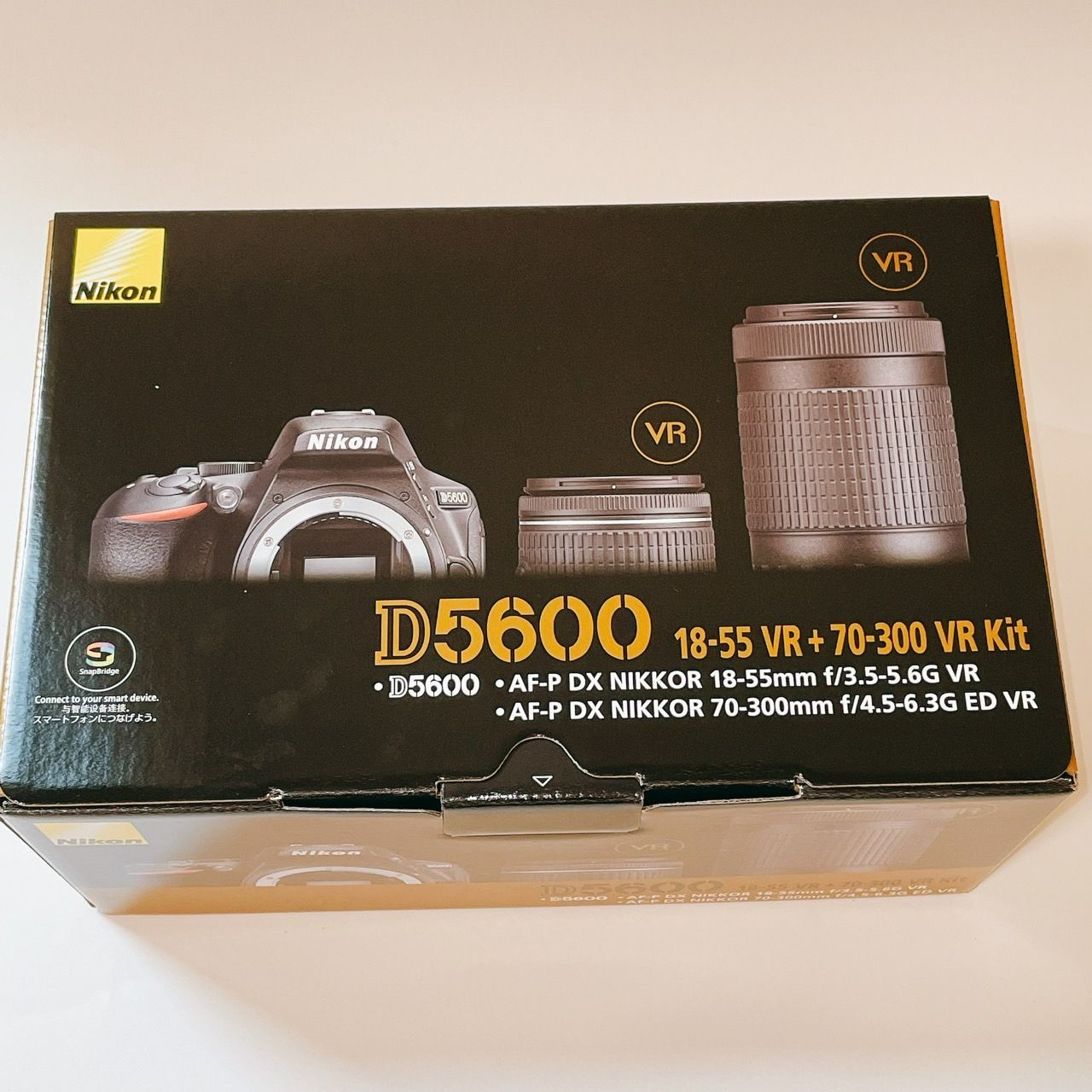 新品未開封 Nikon D5600 ダブルズームキット 3年安心サポート付き