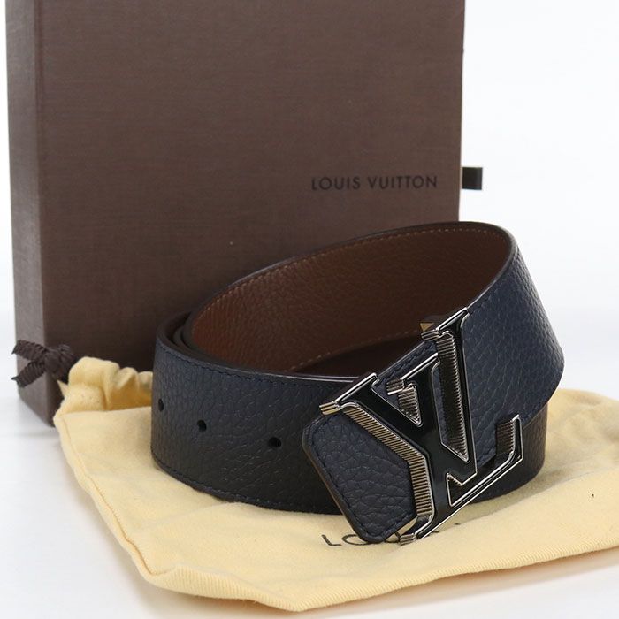 LOUIS VUITTON ルイヴィトン ベルト LVティルト リバース トリヨン M0027S ベルト レザー メンズ
