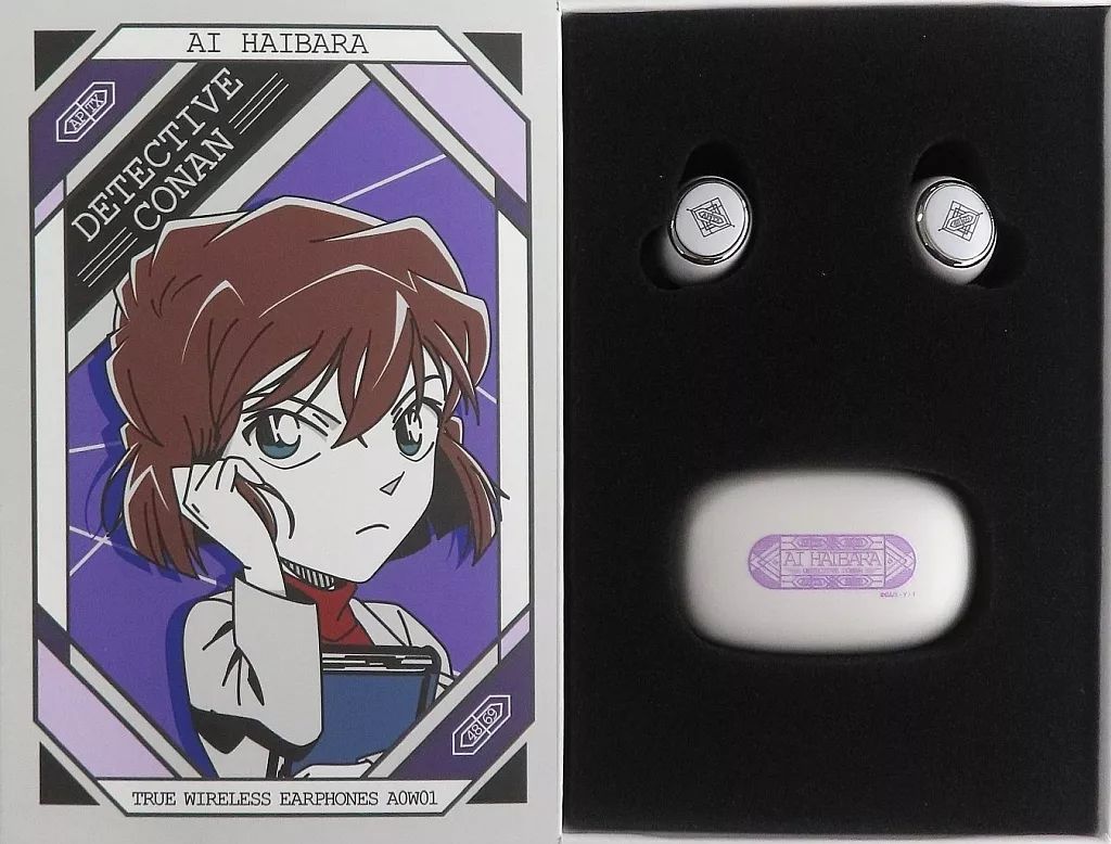 ヘッドフォン 灰原哀モデル ワイヤレスイヤホン ANIMA AOW01 名探偵コナン×ONKYO