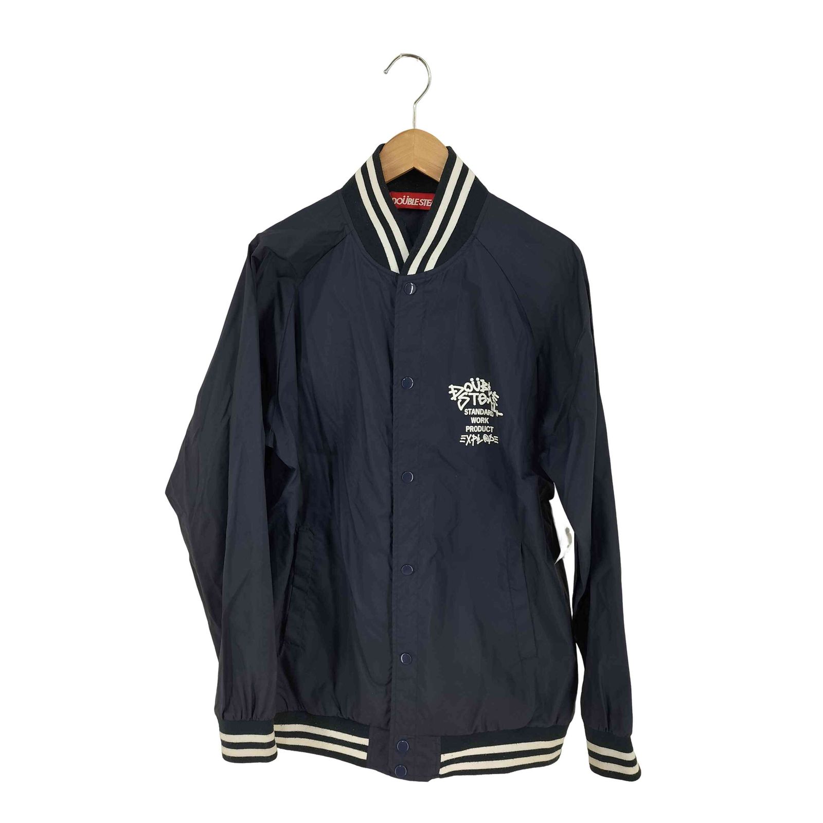 ユーズドフルギ USED古着 {{DOUBLE STEAL}} EXPLOPE Nylon スタジアムジャンパー メンズ JPN：XL 