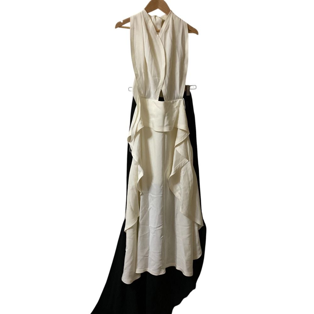 美品 Victoria Beckham ビクトリアベッカム ノースリーブ ロングドレス 