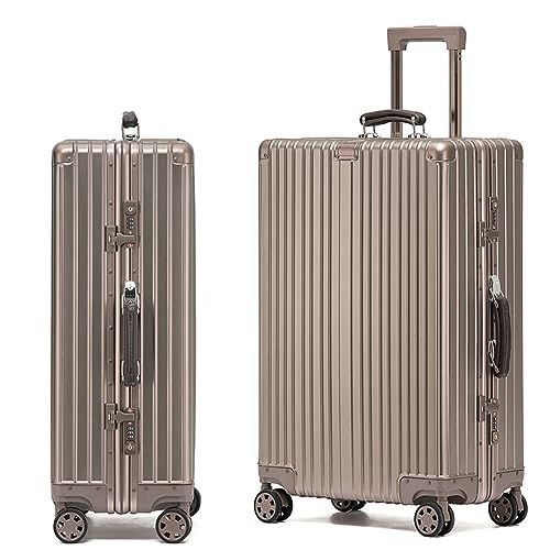 DINGHANG】大型 スーツケース イエロー 95L 240228W007