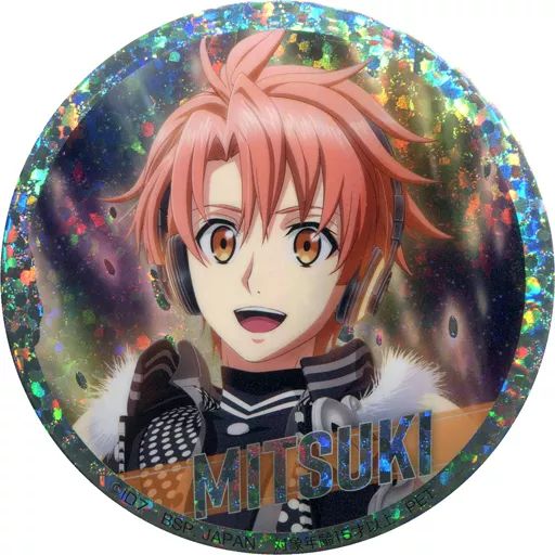 中古】バッジ・ピンズ 和泉三月 缶バッジ～BLACK OR WHITE～ホログラム