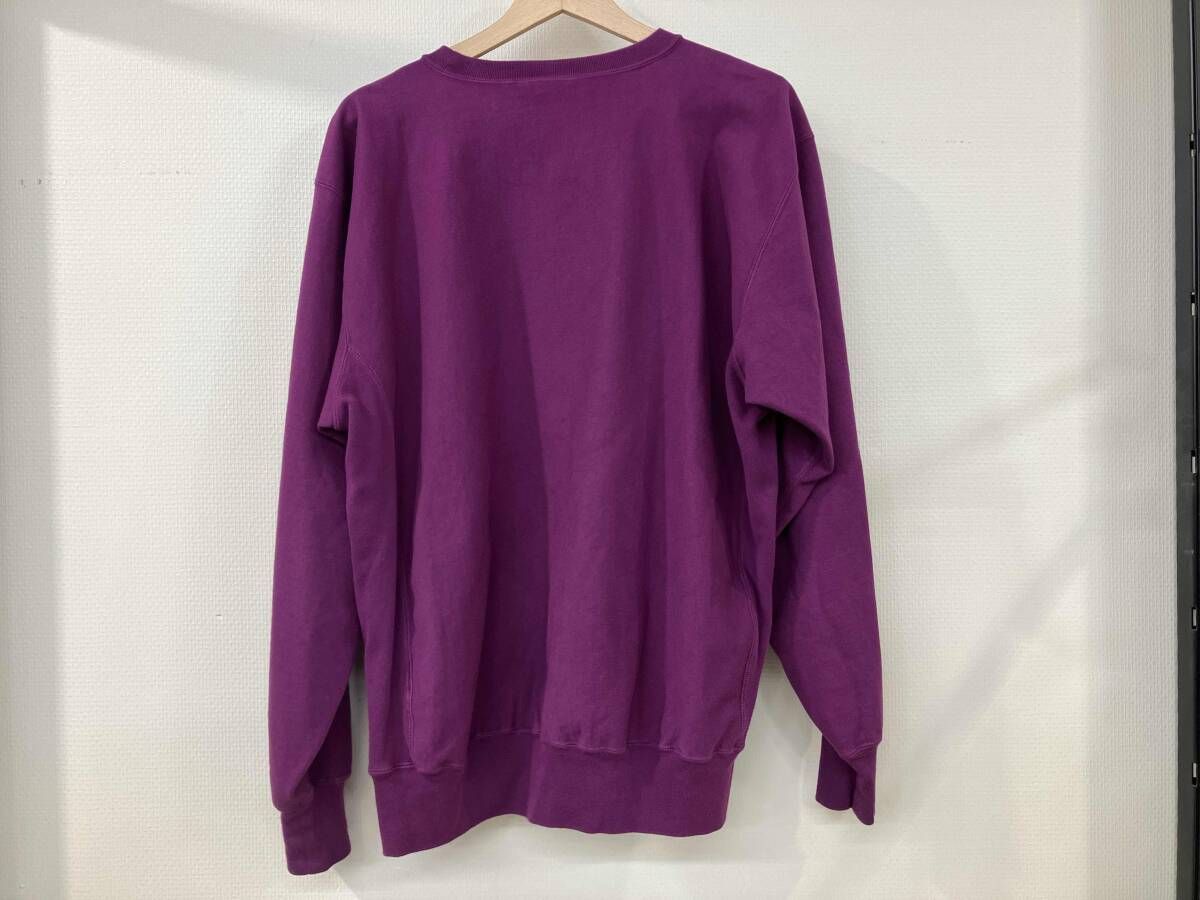 AURALEE オーラリー SUPER MILLED SWEAT スウェット トレーナー size 4 A23SP02SM 23SS 紫 パープル メンズ