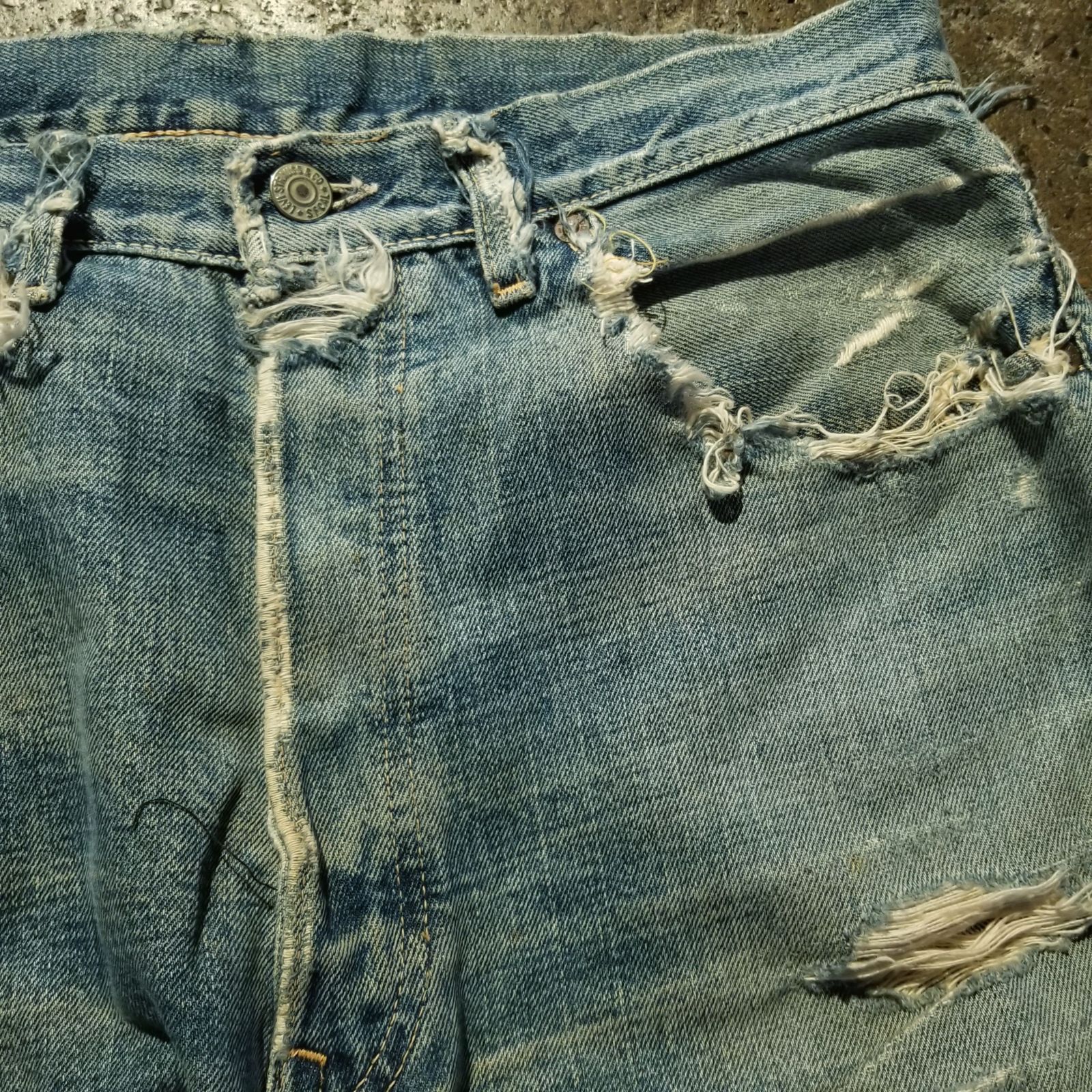 60s  levi's  501-501 ダブルネームBIGE xx移行期均等V 501xx-501 ダブルネームのディテール・特徴 | 私のリーバイス