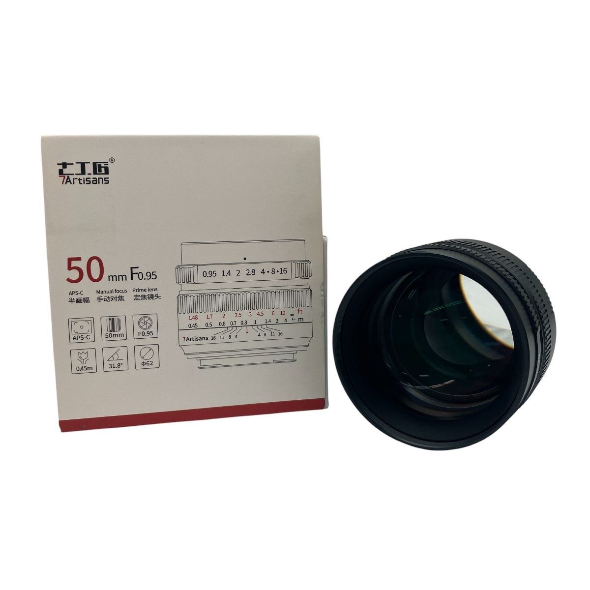 七工匠 7Artisans 50mm F0.95 単焦点レンズ カメラ 周辺機器 C9995718