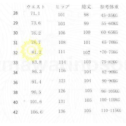 長ズボン 作業着