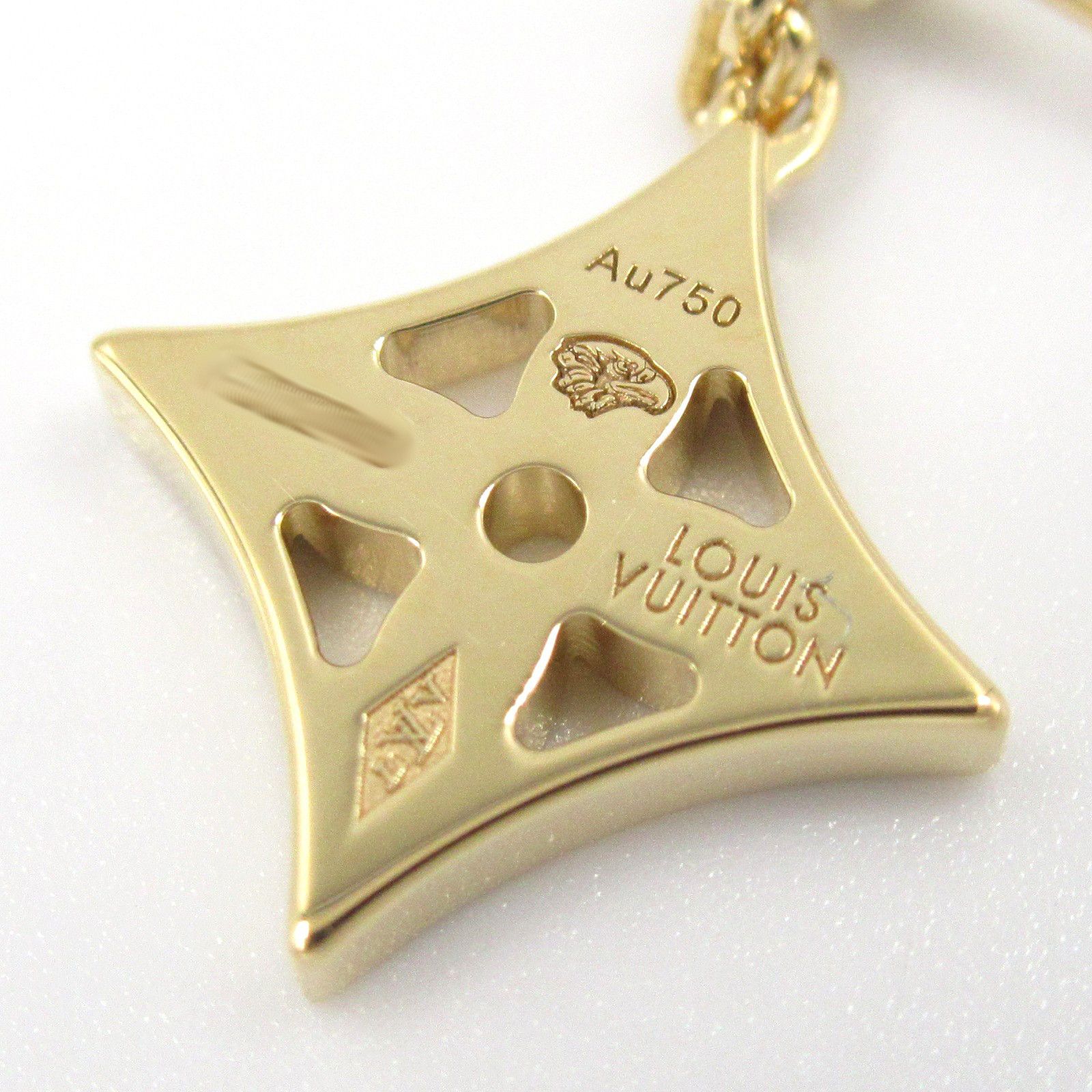 ルイ・ヴィトン LOUIS VUITTON ピアス モノグラムイディール ダイヤ