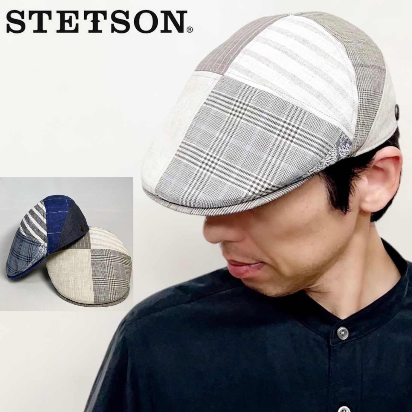 STETSON ステットソン パッチワークハンチング SE724 hunting 帽子