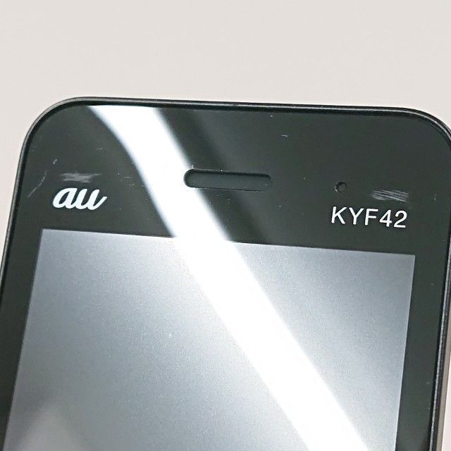 GRATINA KYF42 au ブラック 送料無料 本体 c13775 - メルカリ
