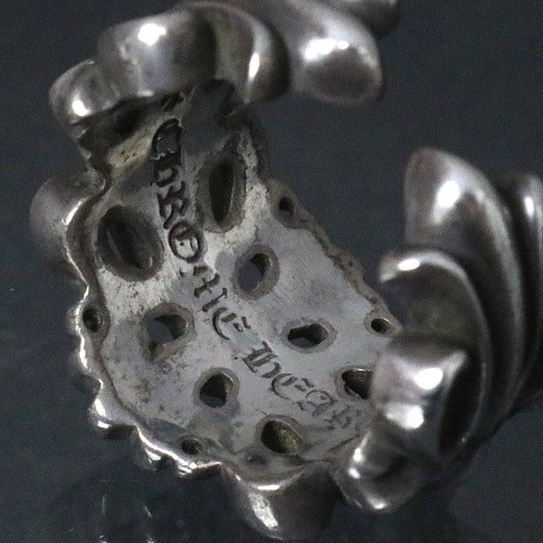 CHROME HEARTS 銀座店 クロムハーツ ダブルフローラルクロス リング
