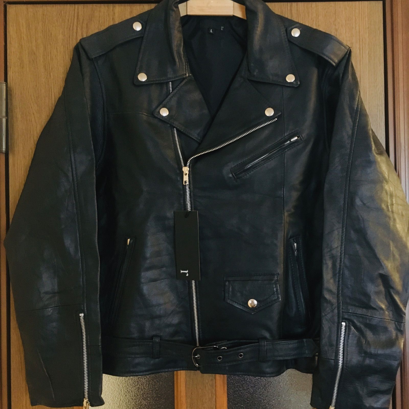 Schott ライダースused加工 未使用 Schott レザー ダブルライダース 