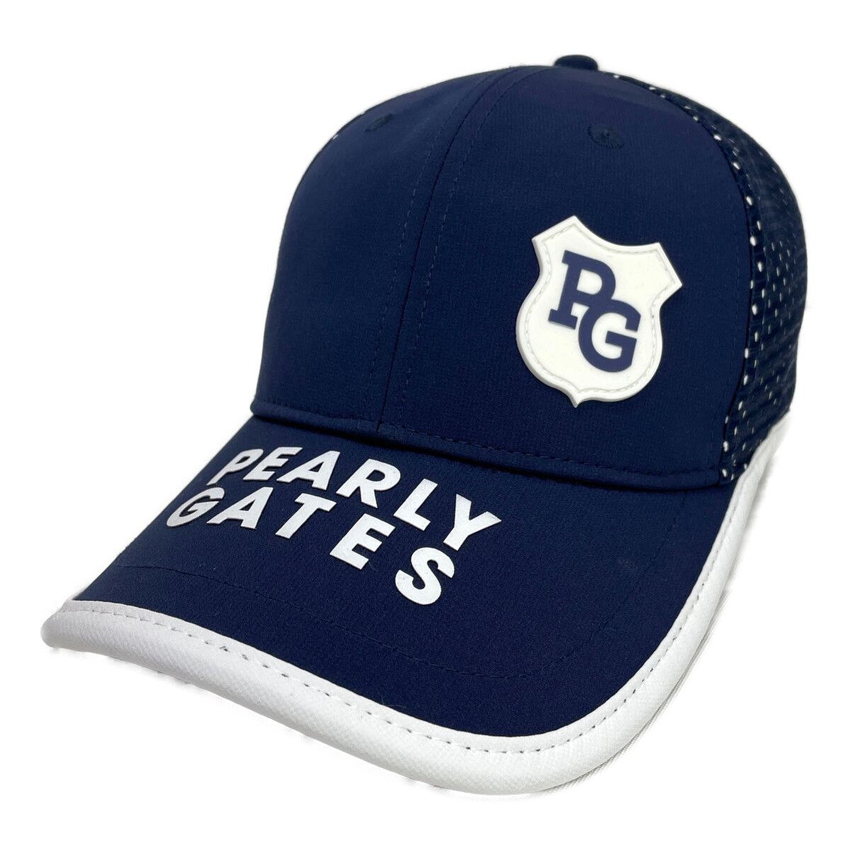 ✳︎PEARLYGATES✳︎キャップ✳︎ネイビー✳︎ 中古 パーリーゲイツ PEARLY GATES キャップ フリー ネイビー 紺