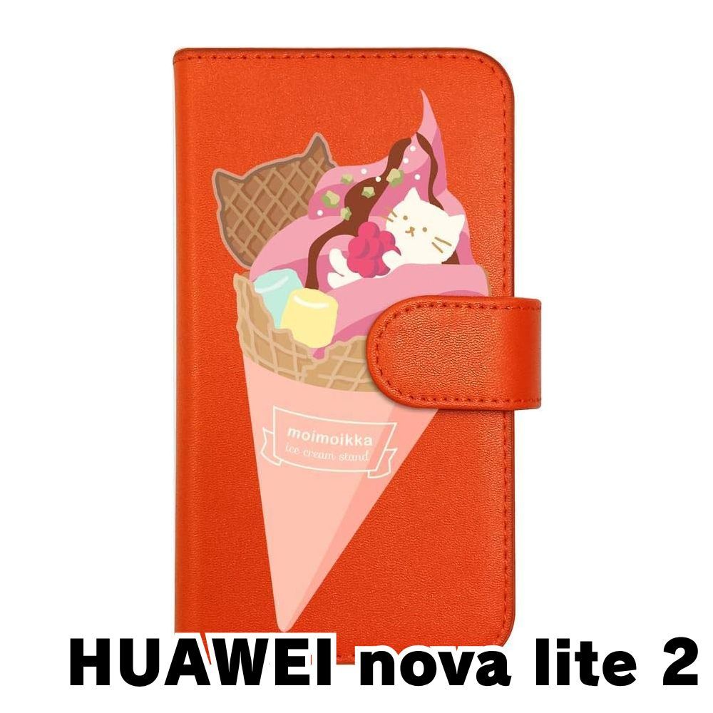 新品未使用】 HUAWEI nova lite 2 スマホケース 手帳型 (色