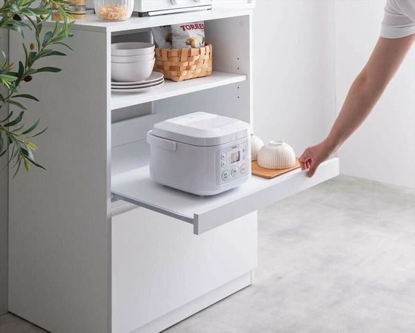 【幅60cm】Topu コンパクトキッチン収納　ホワイト 2色展開 Topu コンパクト キッチン 収納 キッチンワゴン キッチン台