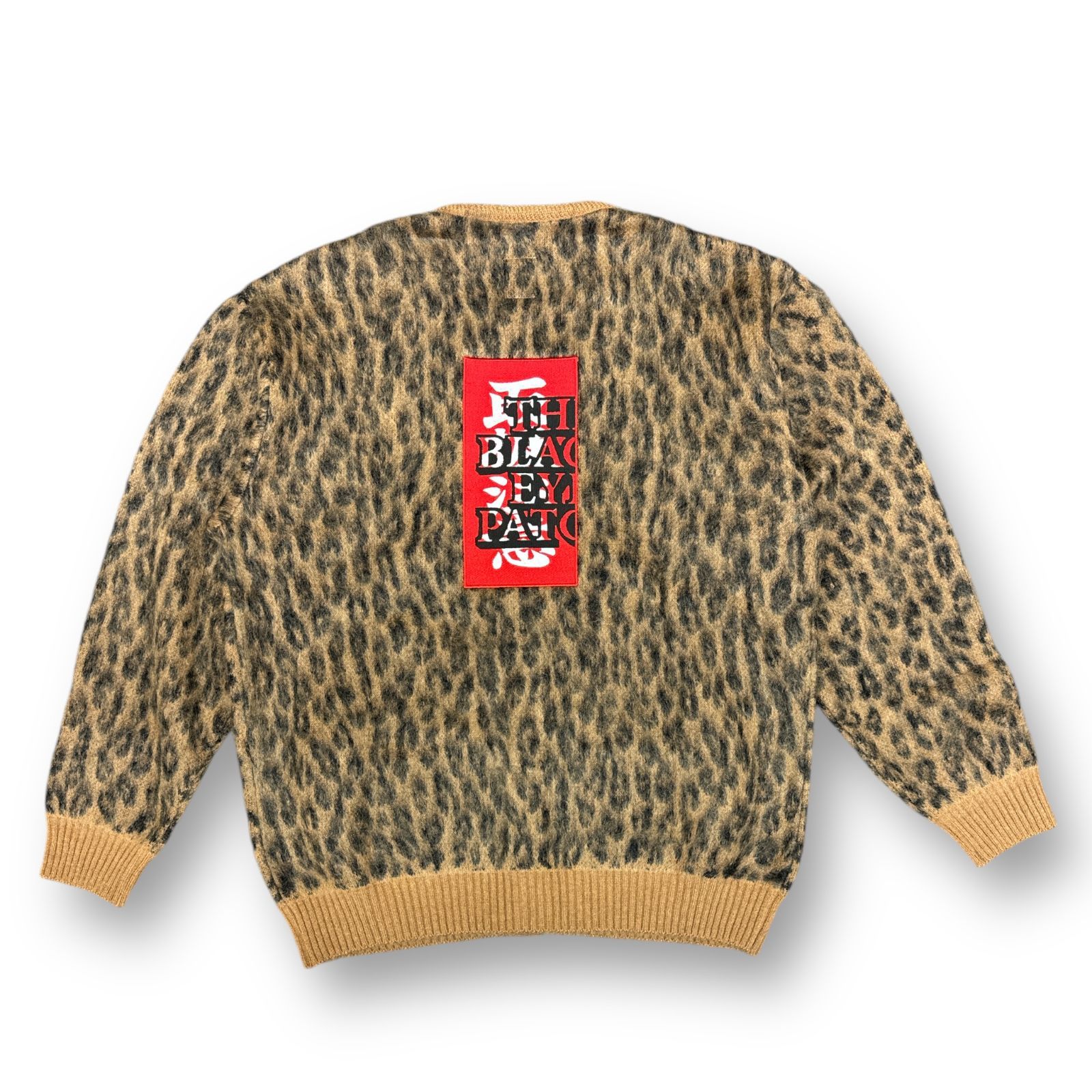 定価61600円 新品 WACKO MARIA × BlackEyePatch 22AW LEOPARD MOHAIR CARDIGAN レオパード  モヘア カーディガン ワコマリア ブラックアイパッチ BEP-WM-KN02 ブラウン L 76548A3 - メルカリ