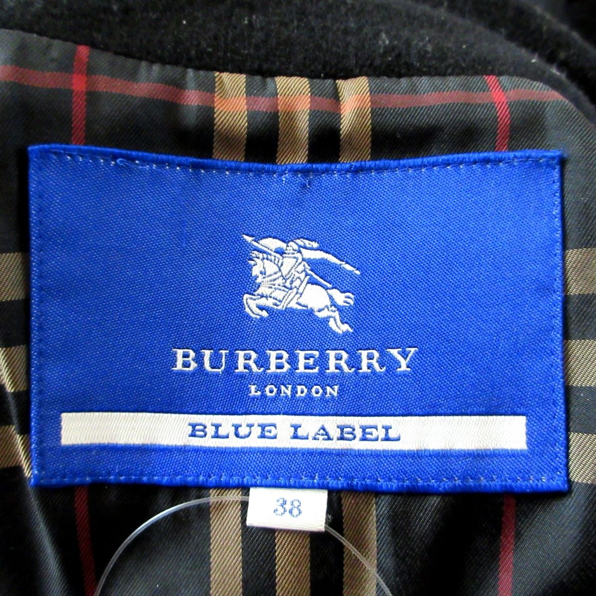 Burberry Blue Label(バーバリーブルーレーベル) コート サイズ38 M  