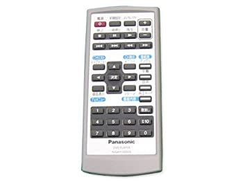 【】Panasonic ワンセグチューナー搭載ポータブルDVD/SD/CDプレーヤー用リモコン N2QAHC000026