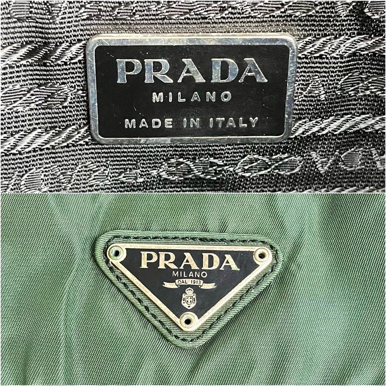 ✨良品✨ PRADA プラダ メッセンジャーバッグ ショルダーバッグ 三角 