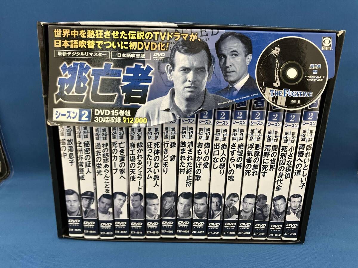 DVD 逃亡者 SEASON 2 DVD-BOX(日本語吹替版)(DVD15枚組) - メルカリ