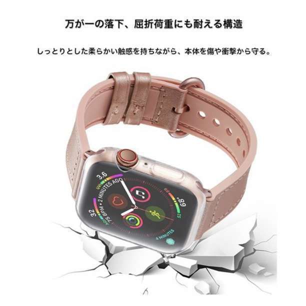 春夏新作 Applewatch アップルウォッチ 保護ケース クリア カバー 42mm F