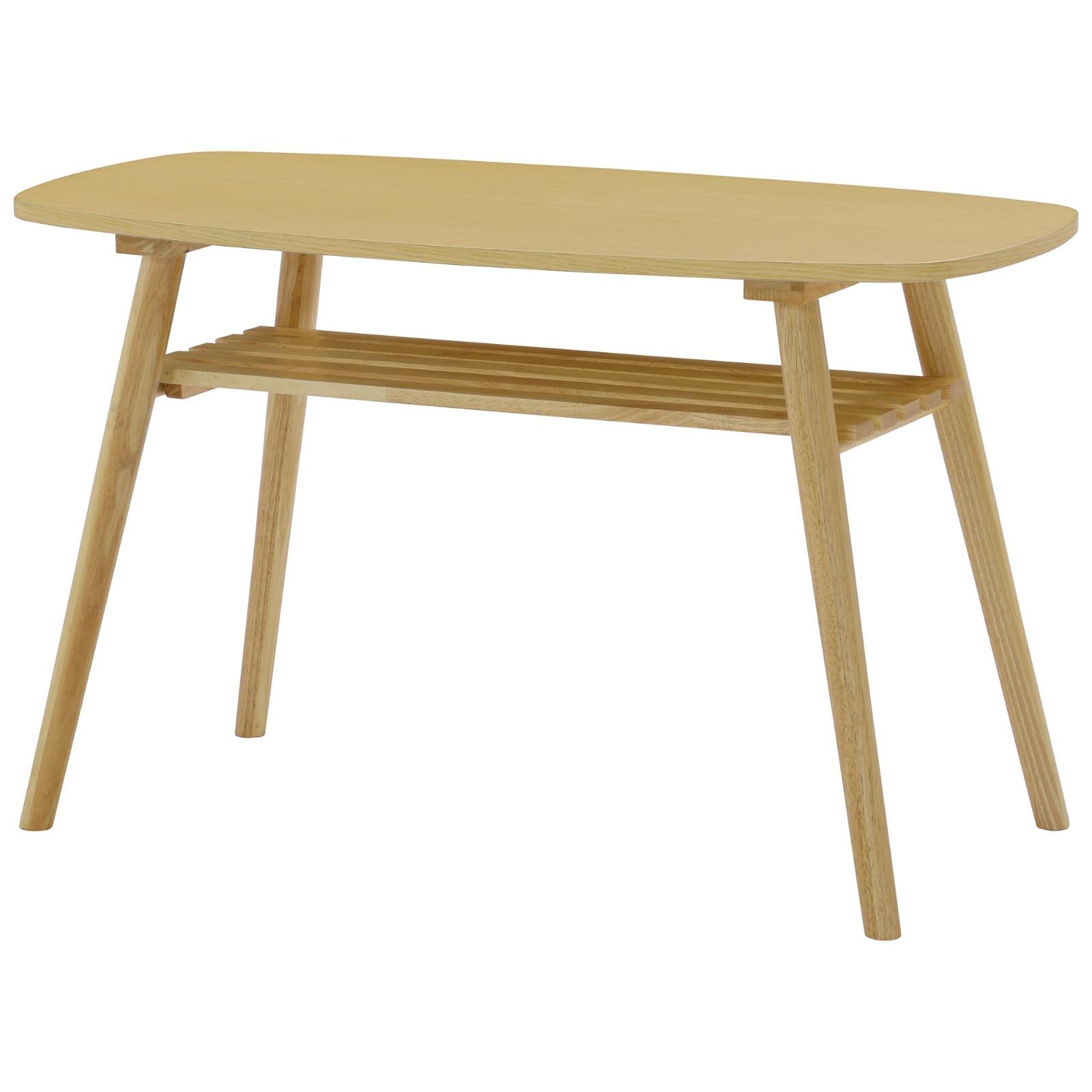 ミドルセンターテーブル ナチュラル 関家具 幅100×奥行50×高さ60cm レシピ 408742