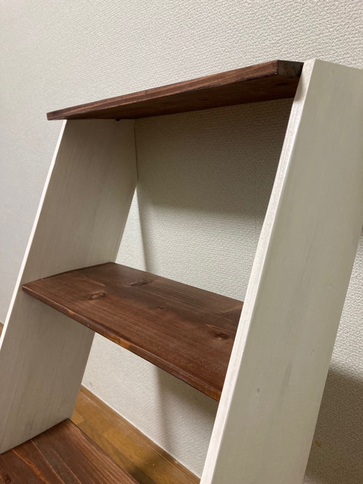 STAIRS SHELF 】ステアーズシェルフ 棚 杉材 アンティーク - お役立ち